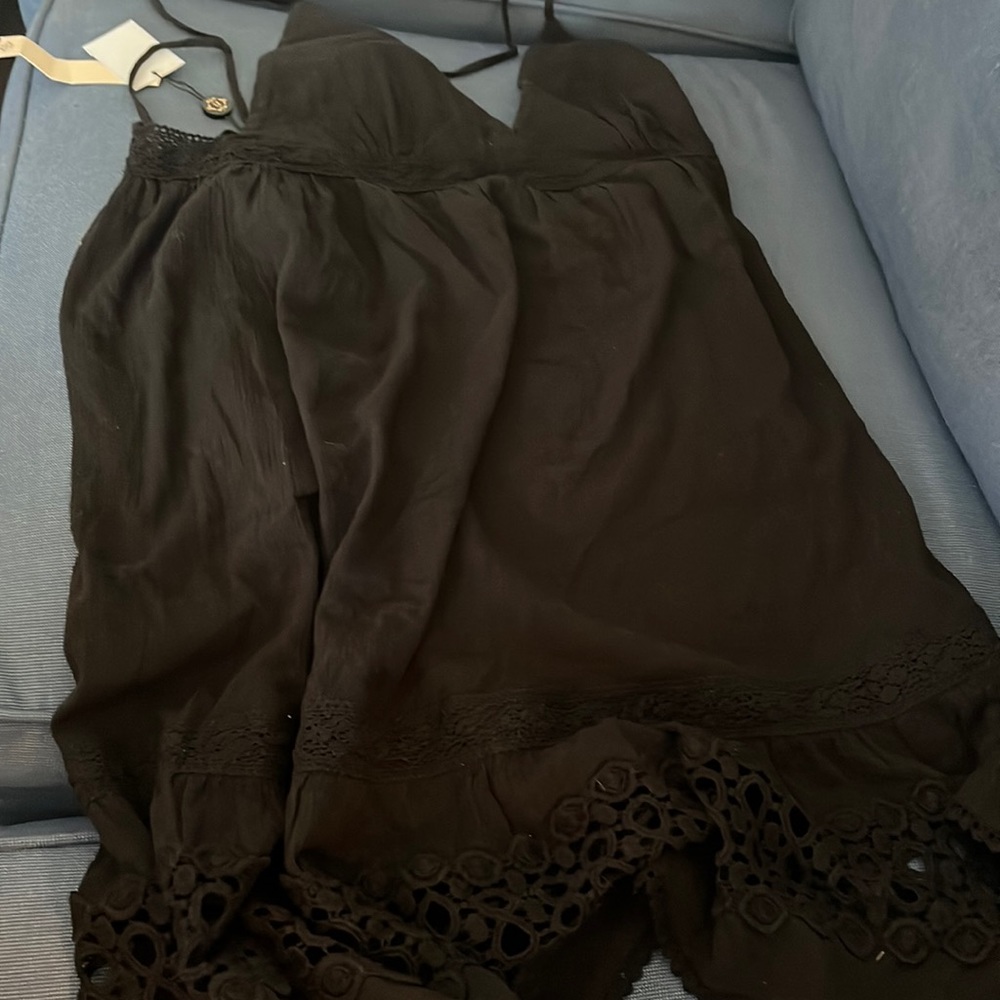 Nanette lepore black dress/ coverup, size small